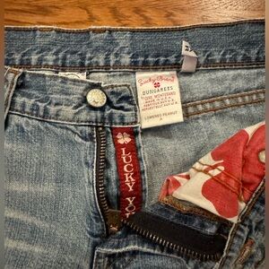 VINTAGE Lowered Peanut LUCKY JEANS!! Size 8/29